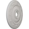 Ekena Millwork Logan Ceiling Medallion (Fits Canopies up to 6 1/8"), 24 1/4"OD x 3 7/8"ID x 2"P, Ultra Pure White CM24LO1UWF - alternate 5